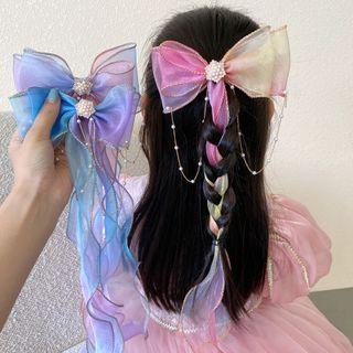 Bow Gradient Hair Clip