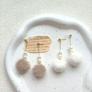 Faux Pearl Faux Pearl Dangle Earring