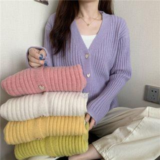 Heart Accent Cardigan