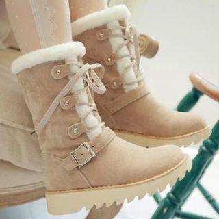 Fleece Lined Mid Cuff Boots