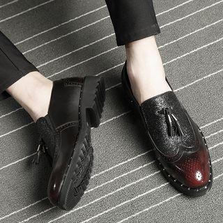 Glitter Panel Loafers