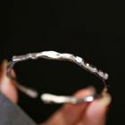 Sterling Silver Bangle Bangle - Silver - One Size