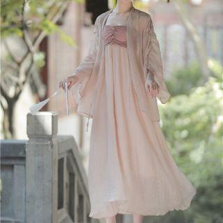 Light Jacket / Sleeveless Dress / Set