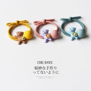 Bear Acrylic Hair Tie