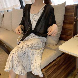 Plain Slipdress / Cape