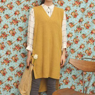 Sleeveless Knit Dress / Shirt