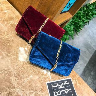 Stitched Envelope Chain Cross Bag