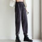 Logo High-waist Wide-leg Jogger Sweatpants