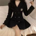 Double-breasted Blazer / Shirt / Neck Tie / Set