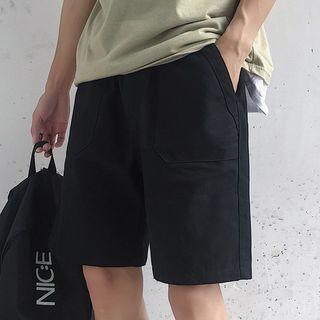 Buckled Knee-length Shorts