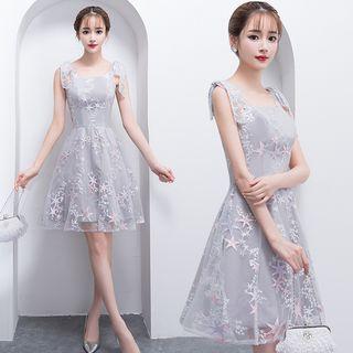 Star Sleeveless A-line Party Dress