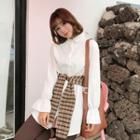 Set: Long Shirt + Scarf