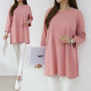 Pastel Color Longline T-shirt