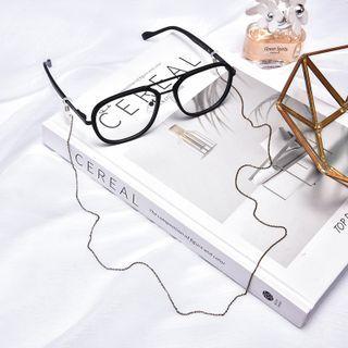 Stainless Steel Eyeglasses Retainer Bronze - One Size