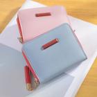 Two Tone Faux Leather Wallet