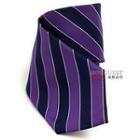 Striped Tie Purple - One Size