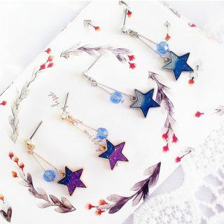 Star Drop Earring/ Clip-on Earring