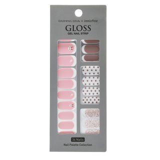 Innisfree - Gloss Gel Nail Strip - 8 Types #01 Pig