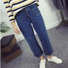 High-waist Wide Leg Jeans