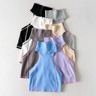Turtle Neck Tank Top