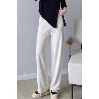 Shirred Wide Leg Pants (various Designs)