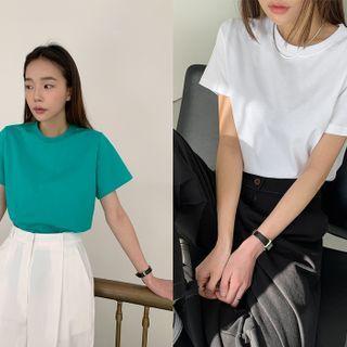Crewneck Color T-shirt