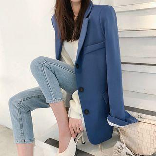 3-button Longline Blazer