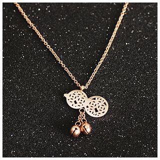 Cutout Calabash Necklace