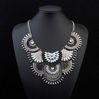 Layered Jeweled Necklace