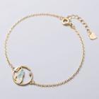 Faux Pearl Cloud Bracelet