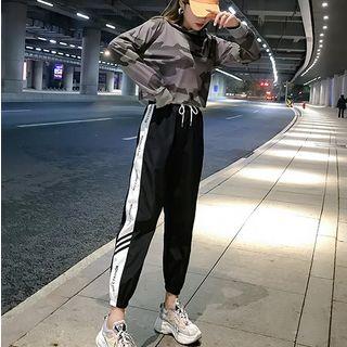 Camo Long-sleeve T-shirt / Sweatpants / Set