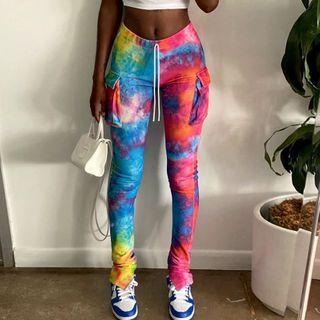 Tie Dye Skinny Pants