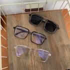 Double-bridge Square Sunglasses / Eyeglasses