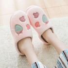 Strawberry Patterned Slippers