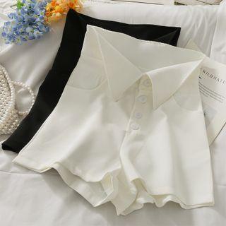 Details High-waist Wide Shorts