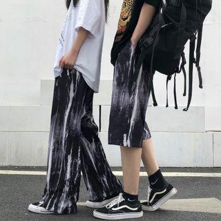 Tie Dye Shorts / Wide Leg Pants