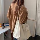 Corduroy Tote Bag / Bag Charm / Set