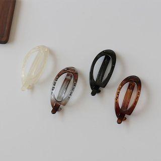 Oval Hair Clip (various Designs)