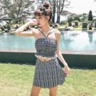 Halter 2-piece Swimdress