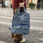 Denim Backpack Denim Blue - One Size
