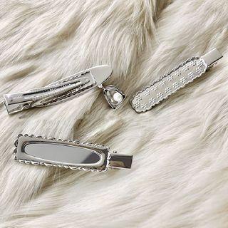 Silver Hair Clip
