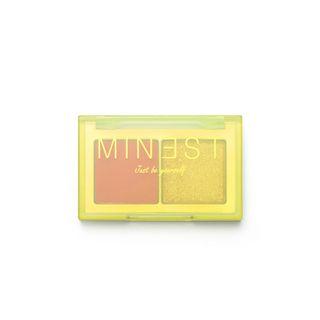 Minest - Spectrum Change Eyeshadow - 3 Colors #01 Sunrise