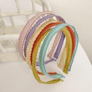 Ruffle Fabric Headband