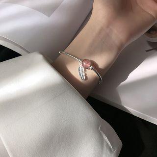 Quartz Bead Bracelet