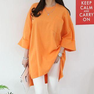 Pocket-detail Slit-side Top
