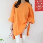 Pocket-detail Slit-side Top