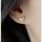 Leaf Stud Earring 1 Pair - As Shown In Figure - One Size