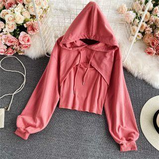 Set: Cropped Hoodie + Camisole