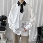 Set: Two Tone Shirt + Tie