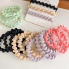 Set Of 3: Cable Wire Hair Tie